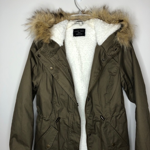 love tree parka jacket